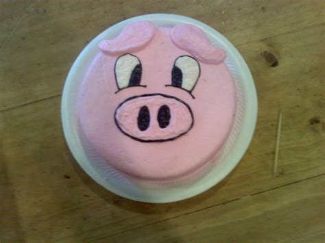 Piggy Cake - CakeCentral.com