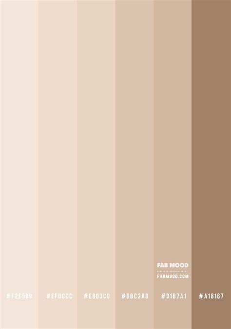 Beige Color Combo – Colour Palette 141 | Beige color palette, Nude ...
