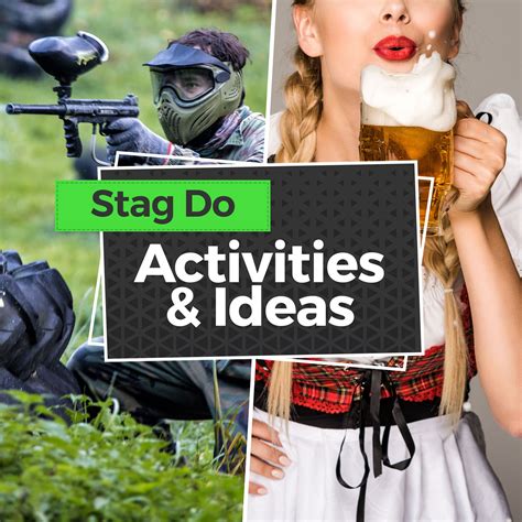 Stag Do Activities & Ideas Cover | Stag do, Stag weekend, Activities