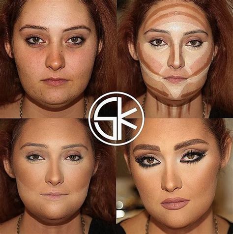 Face Contouring Makeup Before And After | Saubhaya Makeup