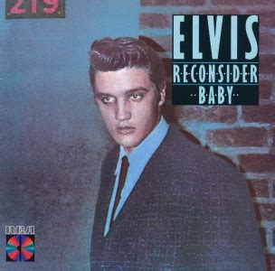 Reconsider Baby - Columbia House Music CD Club - USA 1998 - BMG BG2-5418 - Elvis Presley CD