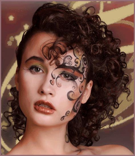 FANTASY FACE ART ♡♥️♡ Face Art, Face Painting, Face And Body, Body Art, Halloween Face Makeup ...