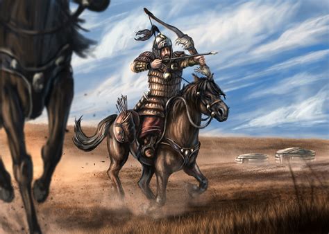 Megvin Gjovari - mongol horse archer