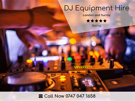 No.1 DJ Equipment Hire | Best Sound & Lighting hire London