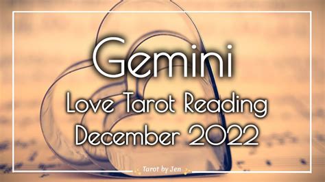 GEMINI/LOVE TAROT-The words "I love you" kick off a chain reaction ...