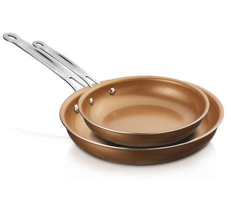 Brentwood 8" And 10" Induction Copper Non-Stick Frying Pan Set ...