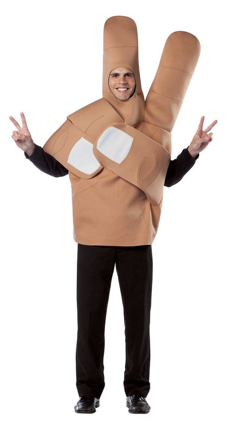 The Finger Adult Men Costume Disguise Bad Humor Funny Giant Hand Body Halloween | Costume ideas ...