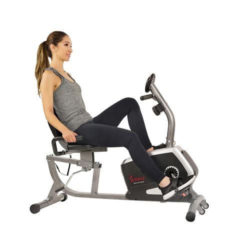 Sunny Health & Fitness SF-RB4616 Magnetic Recumbent Bike | Walmart Canada