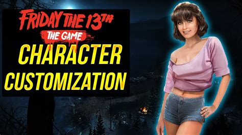 Friday the 13th: The Game COUNSELOR CHARACTER CUSTOMIZATION - YouTube