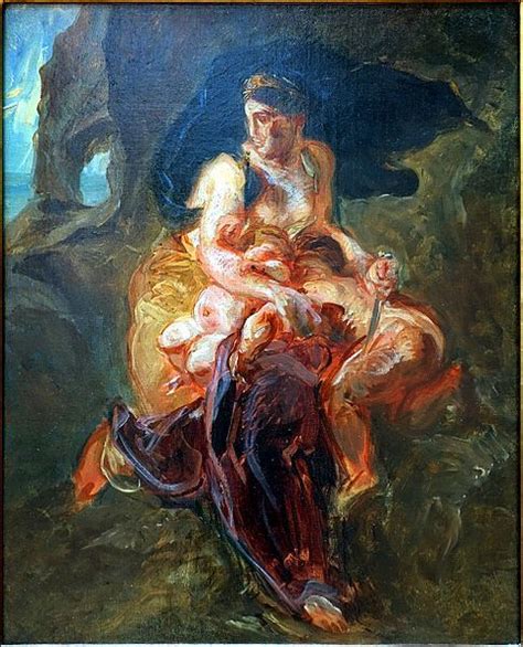 File:Lille PdBA delacroix medee esquisse.JPG | Delacroix paintings, Eugène delacroix, Painting