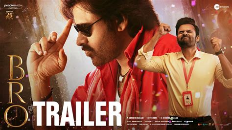 BRO Trailer | Pawan Kalyan | Sai Tej | Trivikram | Samuthirakani ...