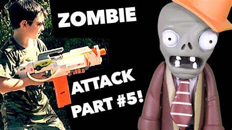 Nerf War: Zombies Attack - Part 5! - YouTube