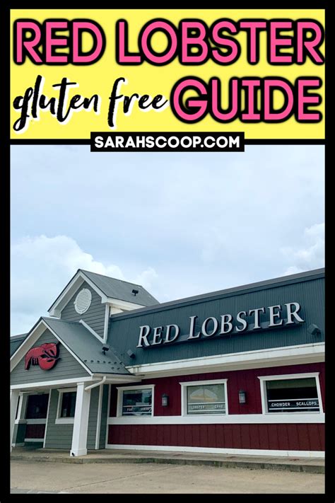 Red Lobster Gluten-Free Restaurant Guide | Sarah Scoop