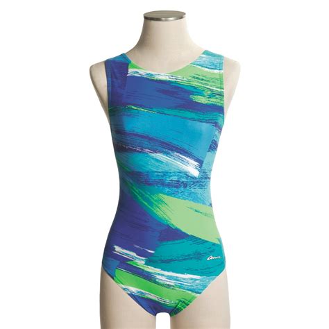 Dolfin Aquashape Moderate Lap Swimsuit (For Women) 2266P - Save 67%