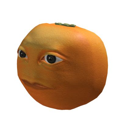 Orange With A Face - Roblox