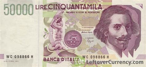 Italian Lira banknotes - Exchange yours now