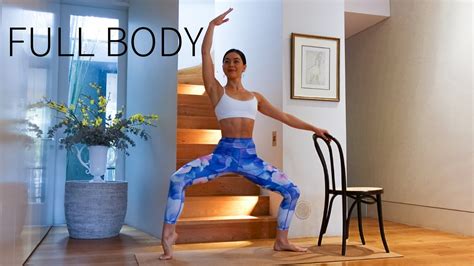 30 MIN FULL BODY BARRE & PILATES WORKOUT || Sculpt & Strengthen - YouTube