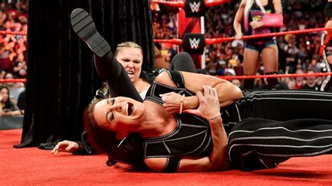 WATCH: Ronda Rousey arm-bars Stephanie McMahon | WWE News | Sky Sports