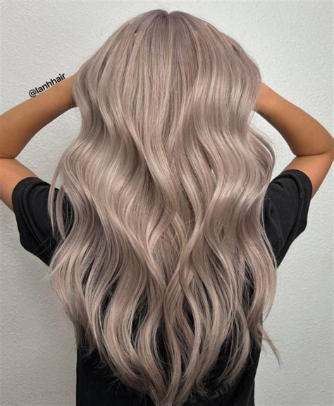 32 Milk Tea Hair Colour Ideas & Styles : Light Ash Milk Tea