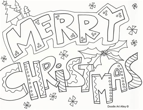 Merry christmas coloring pages to download and print for free