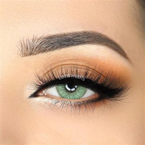 Ocean Emerald Yearly Colored Contacts – Lensweets Maquillaje A Granel ...