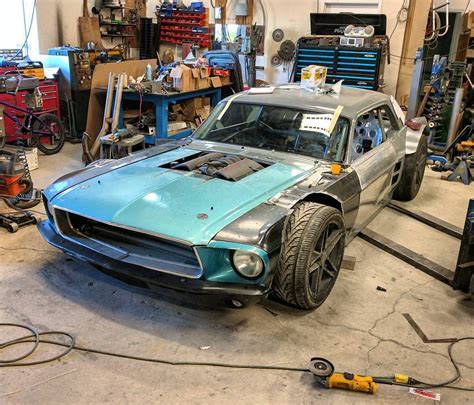 Custom 1967 Mustang on a custom chassis with a C5 Corvette powertrain | 1967 mustang, Mustang ...