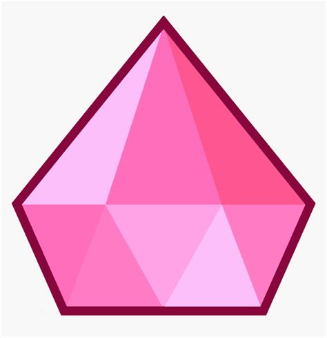 Pink Diamond Gemstone - Steven Universe Pink Diamond Png, Transparent ...