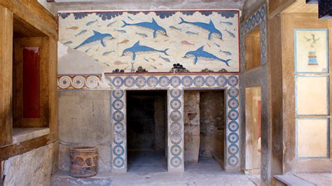 Dolphin Fresco Knossos, Aegean Civilizations | Obelisk Art History