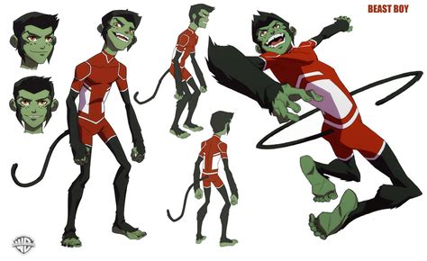 Young Justice Invasion Beast Boy - Comic Art Community GALLERY OF COMIC ART