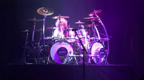 Tommy Aldridge drum solo Houston 2018 - YouTube