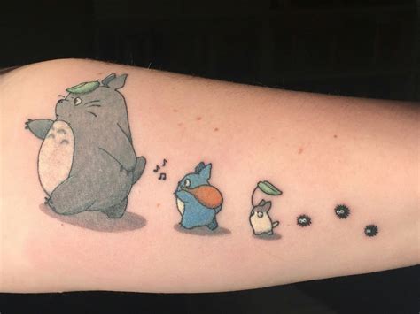 Totoro Tattoo by Laura at Alchemy Tattoo Studio. Ormond, Victoria ...