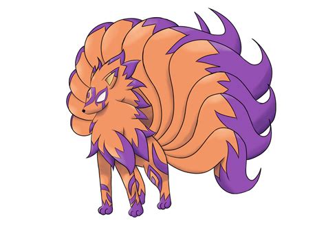 Ninetails Mega Evolution by Braivety on DeviantArt