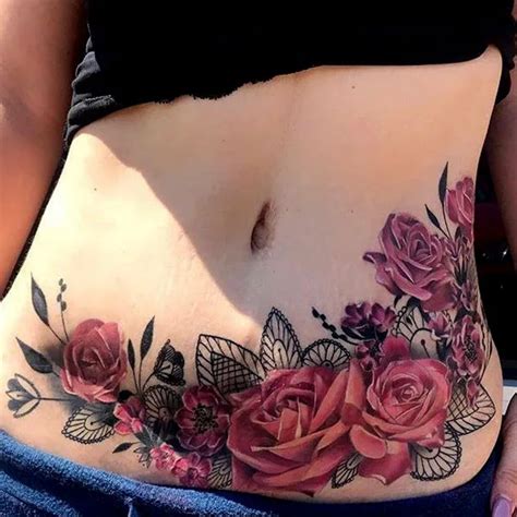 112 Tummy Tuck Scar Tattoo Ideas That Deserve More Love and Appreciation