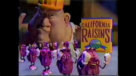 CALIFORNIA RAISINS - "Grapevine" (80's Commercial) - YouTube