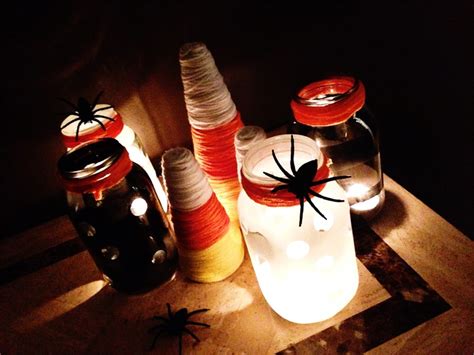 Halloween Mason Jar Luminaries - Southern Couture