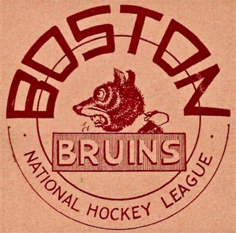 Boston Bruins Logo 1927 | HockeyGods