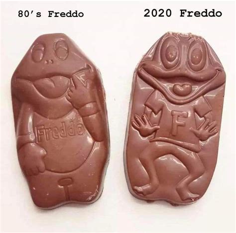 Evolution of Aussie Freddo Frog! : r/TruckStopBathroom