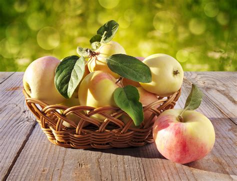 Basket With Apples Free Stock Photo - Public Domain Pictures
