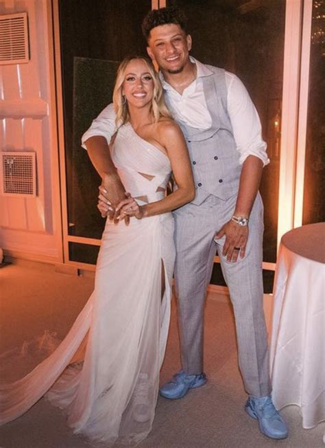 Patrick Mahomes' wife Brittany on 'wild' first year of marriage