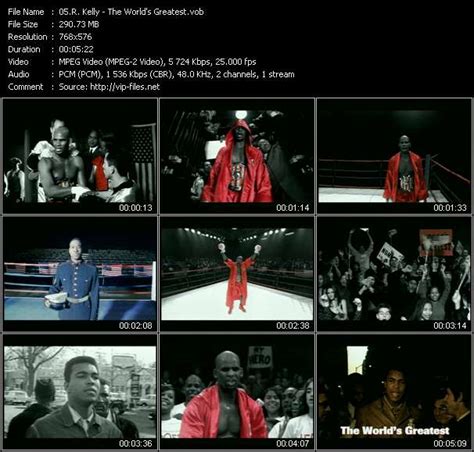 R. Kelly - The World's Greatest - Download High-Quality Video(VOB)