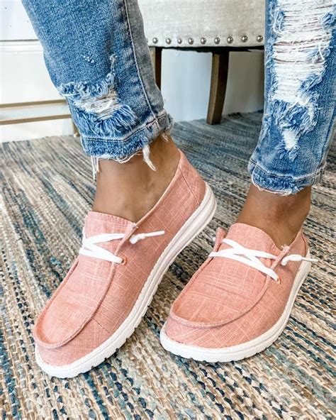 Women Casual Sneakers Canvas Round Toe Flat Shoes – Nile Santa