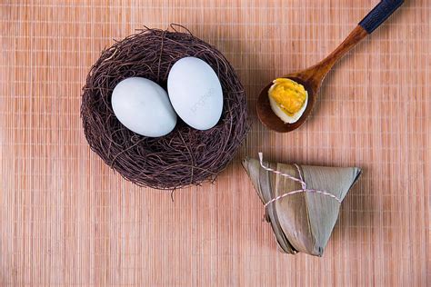 Dragon Boat Festival Salted Duck Egg Zongzi Food Dragon Boat Festival Photographs Background And ...