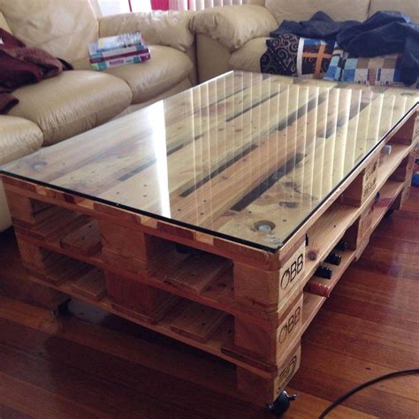 14 Super Cool Homemade Coffee Table Ideas: Unusual Coffee Tables | The Family Handyman Pallet ...