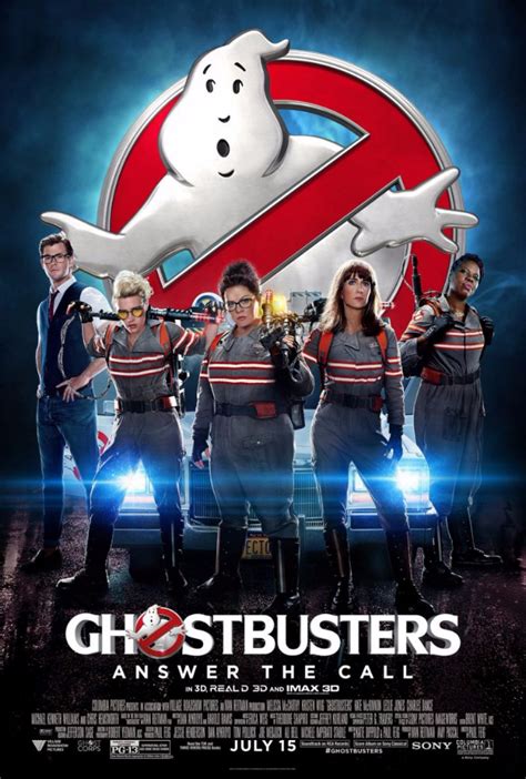 Epic New Poster from Ghostbusters Reboot