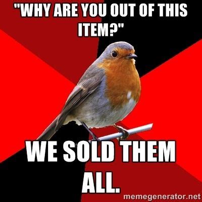 Hilarious Retail Robin Memes and Comics