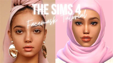 The Sims 4: How to create a facemask tutorial I Beginner Friendly (2022 ...