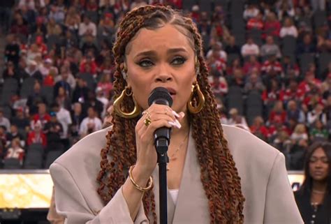 Andra Day Performs ‘Lift Every Voice and Sing’ at Super Bowl LVIII ...