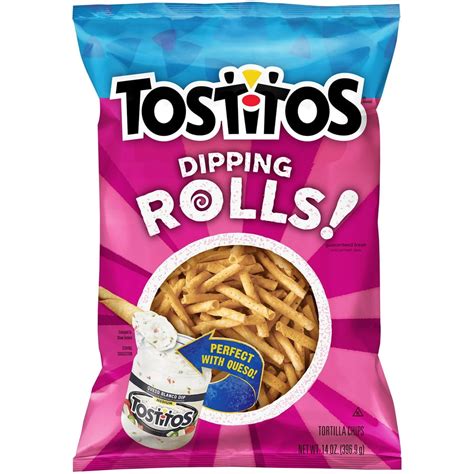 Tostitos Dipping Rolls Tortilla Chips, 14 Oz. - Walmart.com - Walmart.com