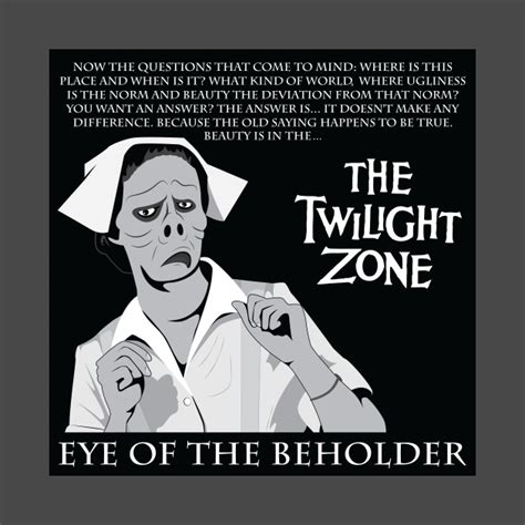 Twilight Zone: Eye of the Beholder - Twilight Zone - T-Shirt | TeePublic