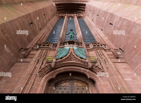 Europe, England, United Kingdom, Liverpool - Liverpool Cathedral Stock ...